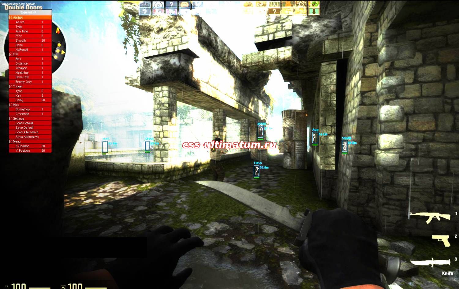 Чит Multihack v0.1 для CS:GO
