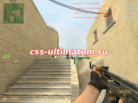 Чит  GFK HACK's для CSS V34