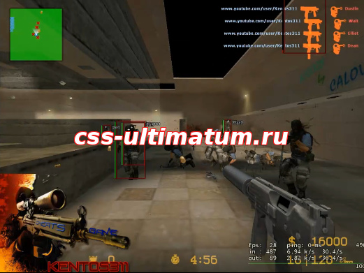 Чит Paranoia для css v34 мощный!