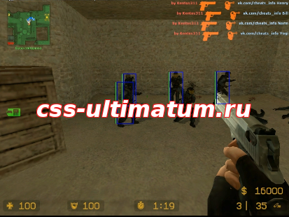 Чит Aimbot для CSS V84 No-Steam
