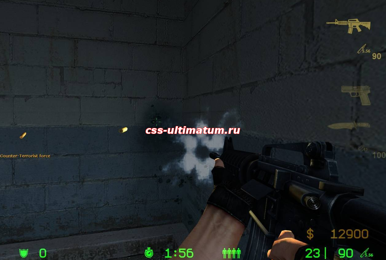 Выстрел сине-серого для CS Source Выстрел сине-серого для CS Source