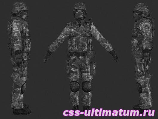 Серый скин для Cs Source Серый скин для Cs Source