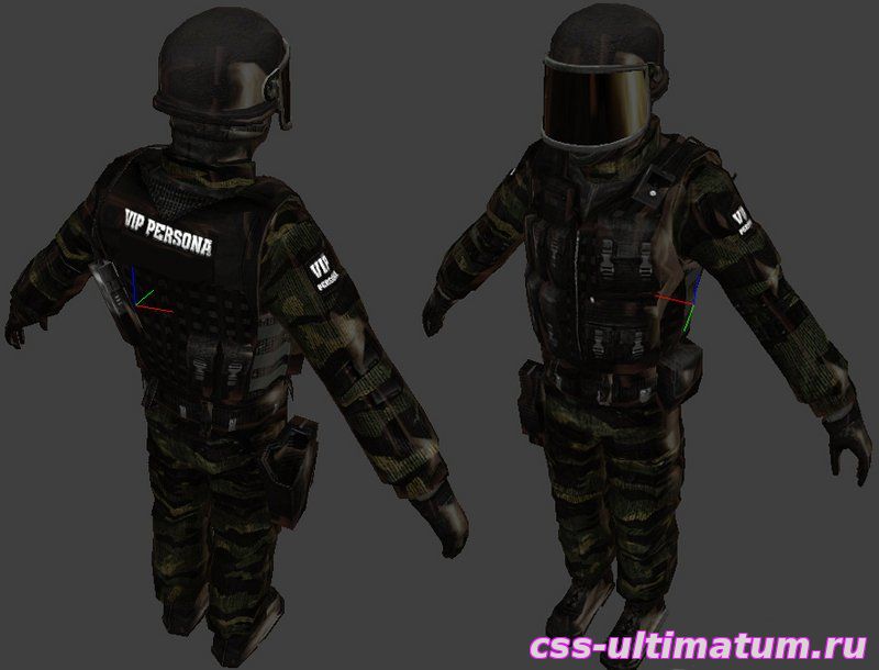 Скин для VIP игрока за CT для Cs Source Скин для VIP игрока за CT для Cs Source