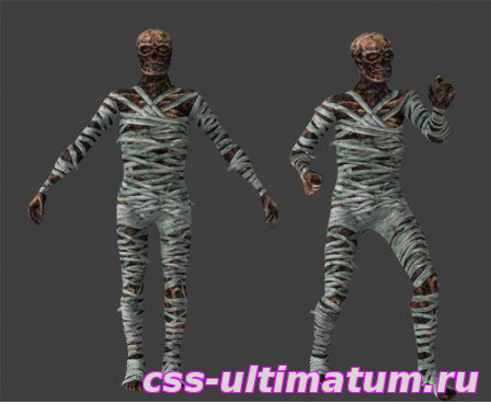 Скин зомби мумия для Cs Source Скин зомби мумия для Cs Source