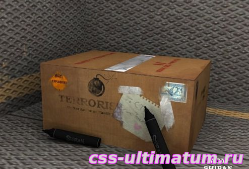 Модель C4 посылка для Cs Source