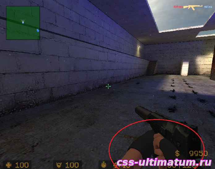 Перчатки из TF2 для Cs Source