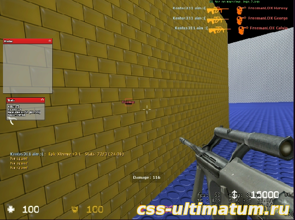Чит extrime v1.3 для css v34 Чит extrime v1.3 для css v34