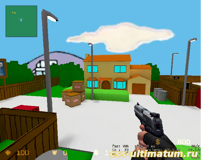 Карта gg_simpsons_street Карта gg_simpsons_street