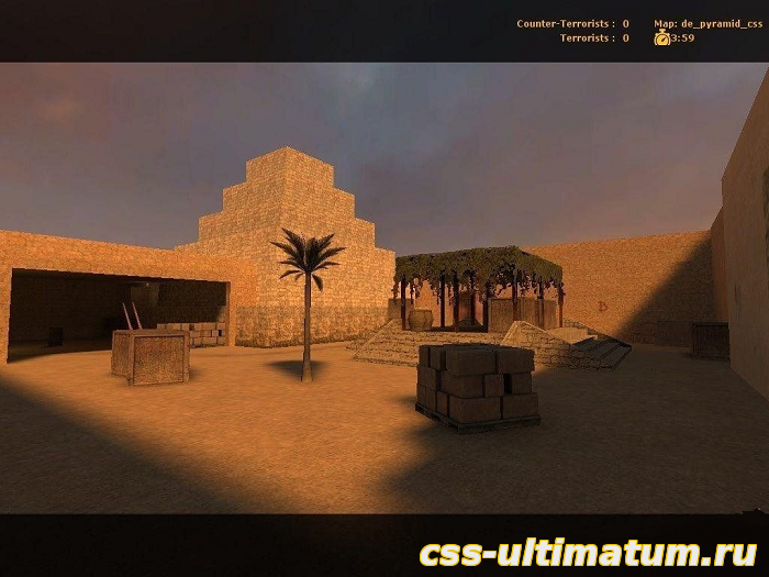 Карта de_pyramid_css для Cs Source Карта de_pyramid_css для Cs Source