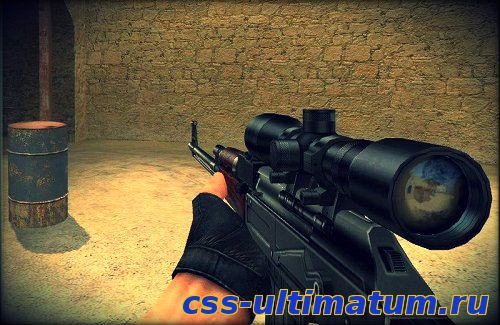 Оружие M76 для Cs Source