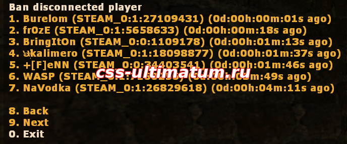 Ban Disconnected Players