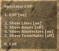 Spectator ESP для css