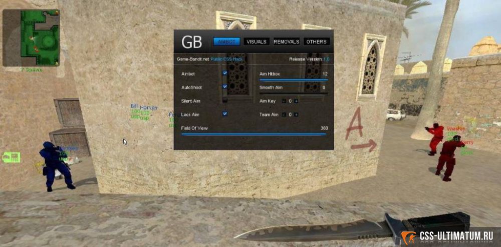 Чит Game Bandit для CSS v34 Чит Game Bandit для CSS v34