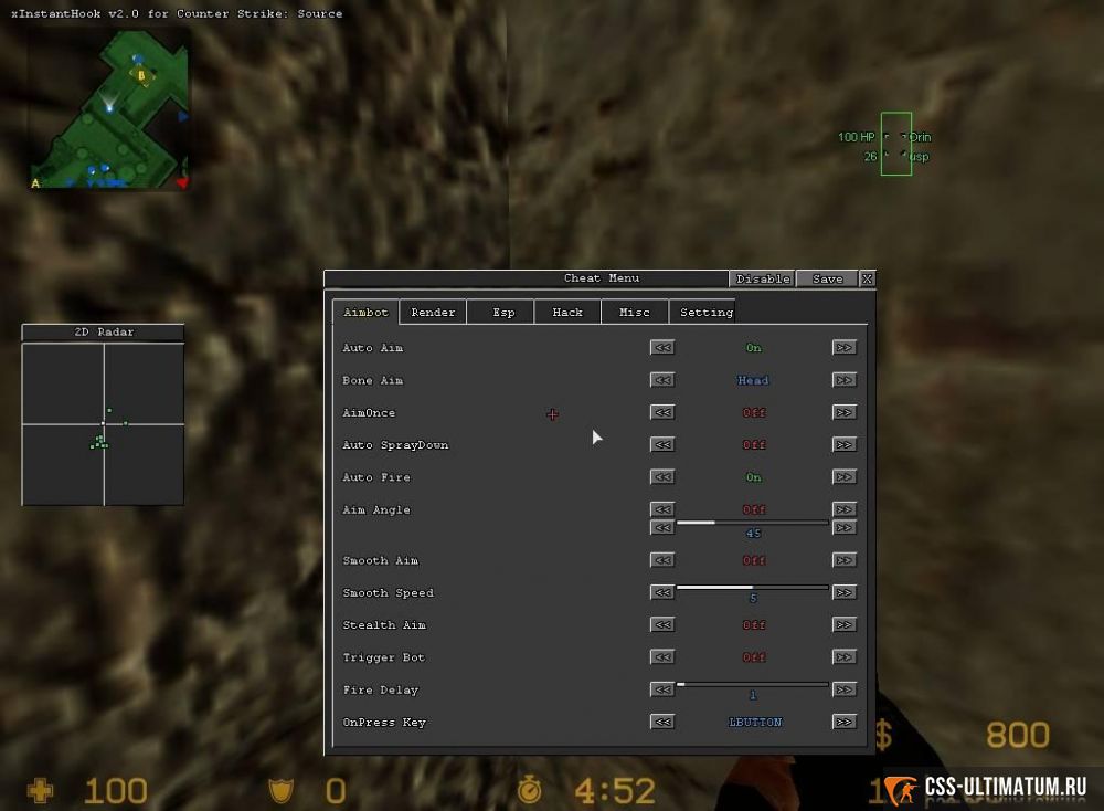 Чит x22 для CSS v34 Чит x22 для CSS v34