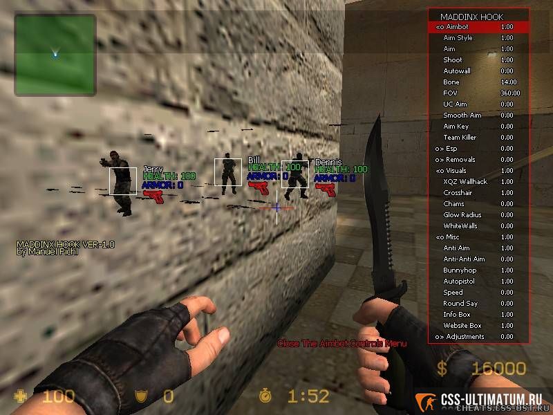 Чит nospread для CSS v34 Чит nospread для CSS v34