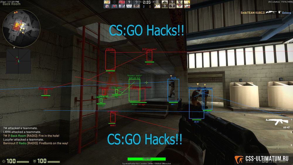 Чит Multihack v5.2.5 на CS:GO Чит Multihack v5.2.5 на CS:GO
