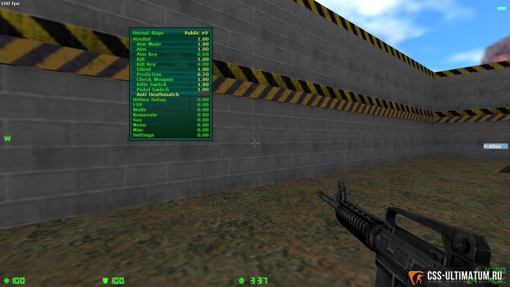 Unreal-Rage v9 для CS 1.6 Unreal-Rage v9 для CS 1.6