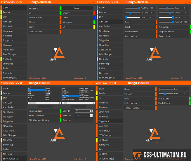 AbsoluteMultihack для CS:GO Steam/no-Steam AbsoluteMultihack для CS:GO Steam/no-Steam