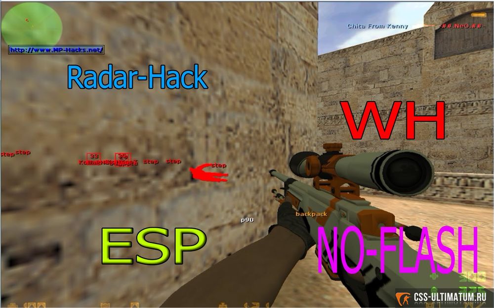 Чит на CS 1.6 (Steam/no-Steam) Чит на CS 1.6 (Steam/no-Steam)