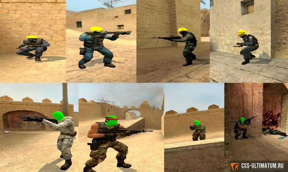 Чит модели Т и СТ для CS:S Чит модели Т и СТ для CS:S