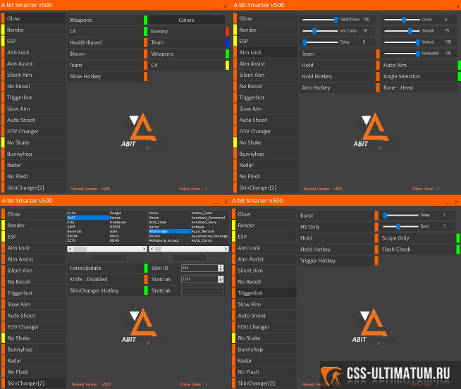 aBitSmarter 6.1.3 для CS:GO aBitSmarter 6.1.3 для CS:GO