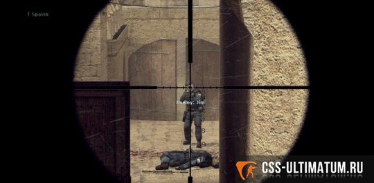 Прицел с загрязнением и царапинами для КСС Прицел с загрязнением и царапинами для КСС