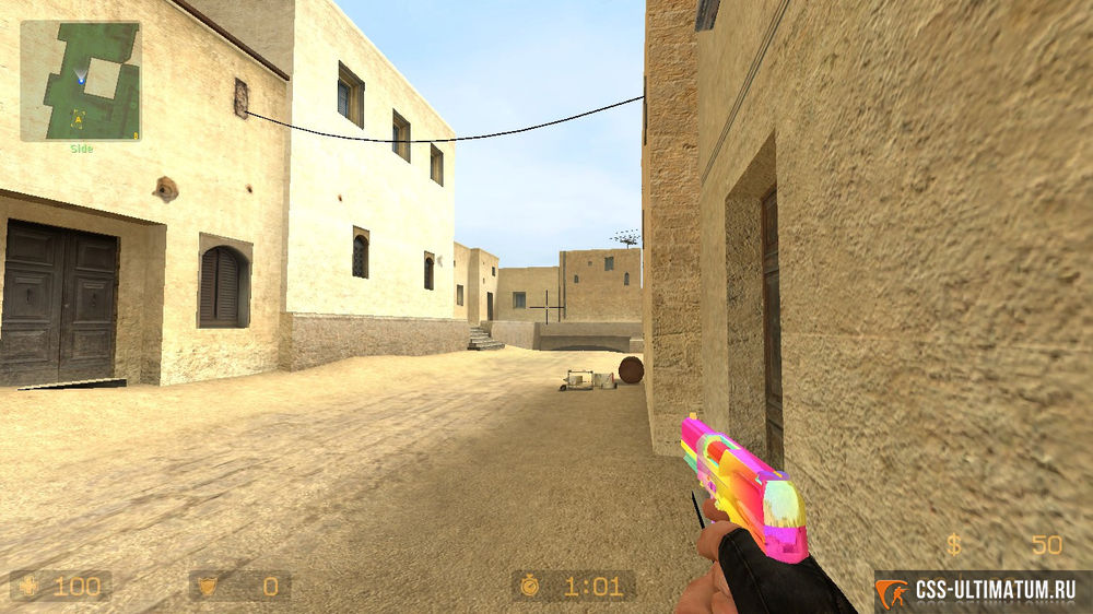 Модель Colorful Five-Sevens для CSS