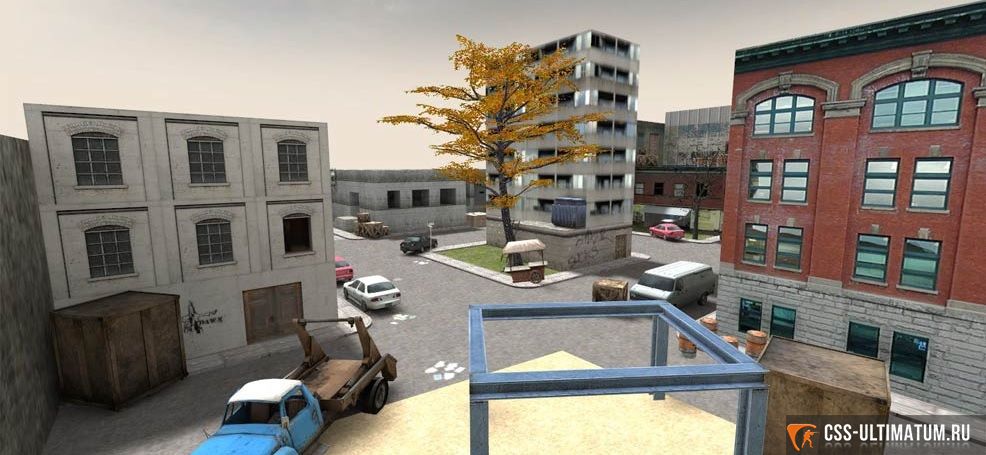 Карта cs_4street для CS:S Карта cs_4street для CS:S