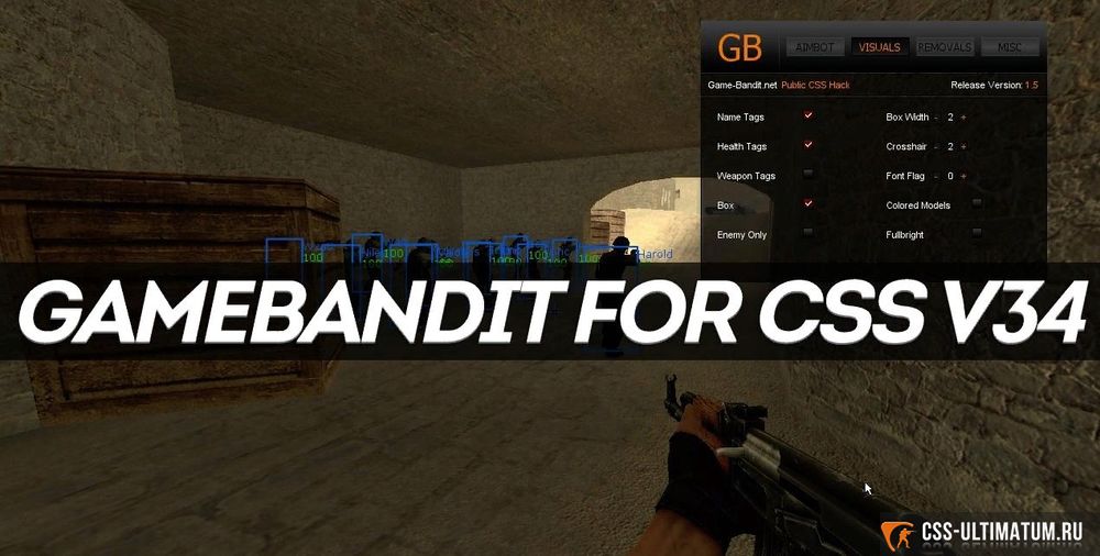 Game Bandit для css v34 скачать бесплатно Game Bandit для css v34 скачать бесплатно