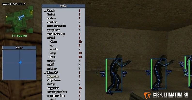 Чит инурия для css v34 Чит инурия для css v34