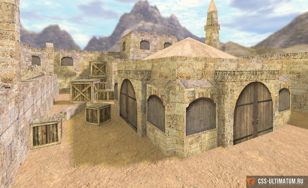 Карта «de_2minaret» для CS 1.6 Карта «de_2minaret» для CS 1.6