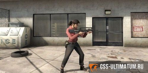 Модель «Zoey Red» для CS:GO Модель «Zoey Red» для CS:GO