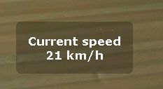 Speed Meter's [показывает скорость]