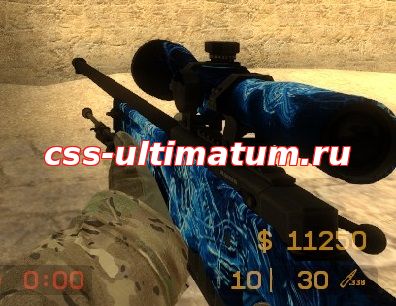 Скин AWP " Синий Дым " by Smile2967
