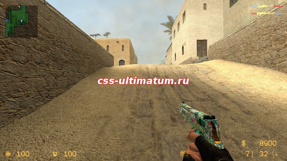 Раскраска для Deagle